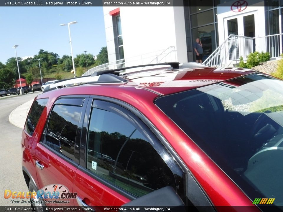 2011 GMC Acadia SLE Red Jewel Tintcoat / Ebony Photo #4