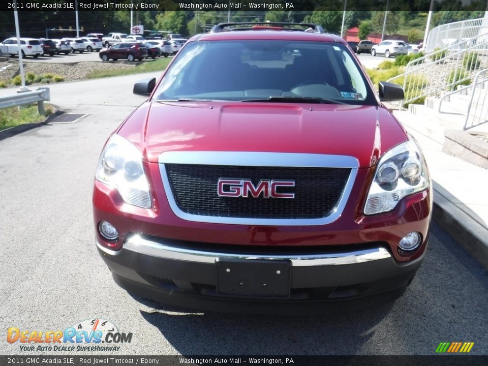 2011 GMC Acadia SLE Red Jewel Tintcoat / Ebony Photo #5