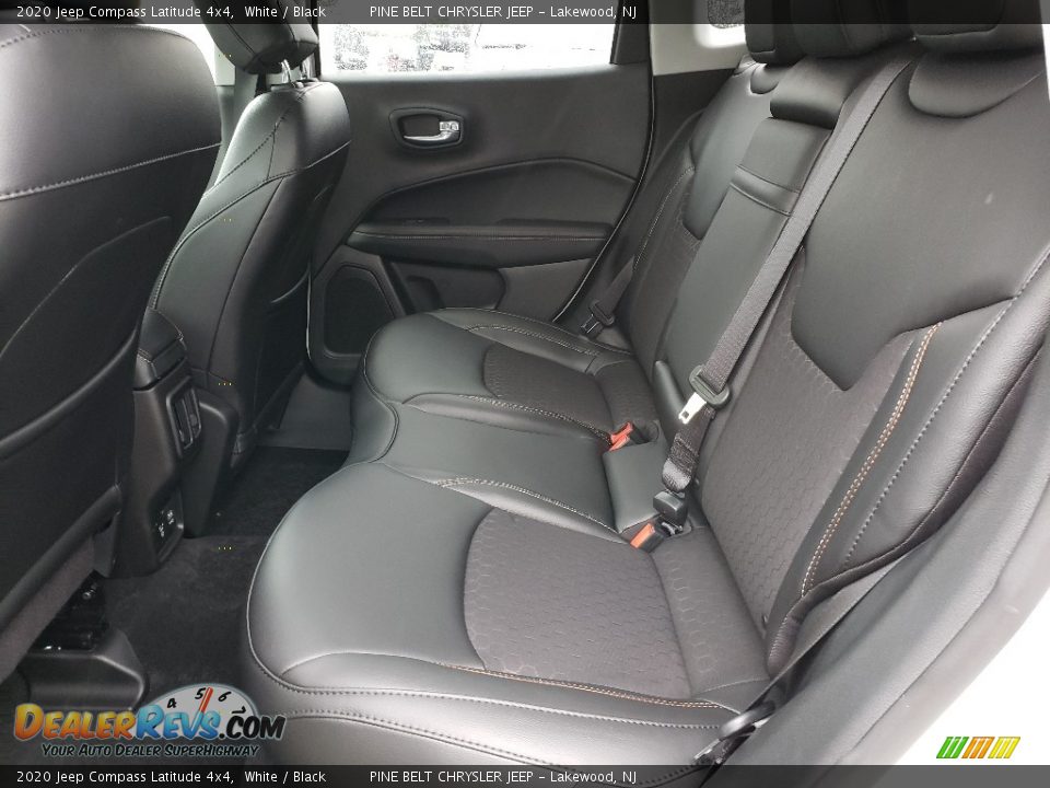 Rear Seat of 2020 Jeep Compass Latitude 4x4 Photo #6