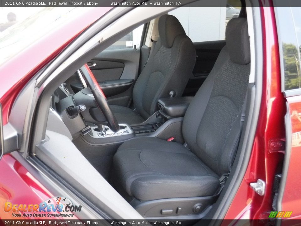 2011 GMC Acadia SLE Red Jewel Tintcoat / Ebony Photo #12