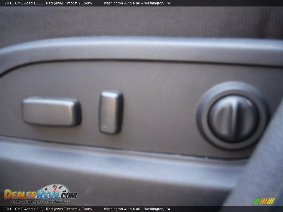 2011 GMC Acadia SLE Red Jewel Tintcoat / Ebony Photo #13