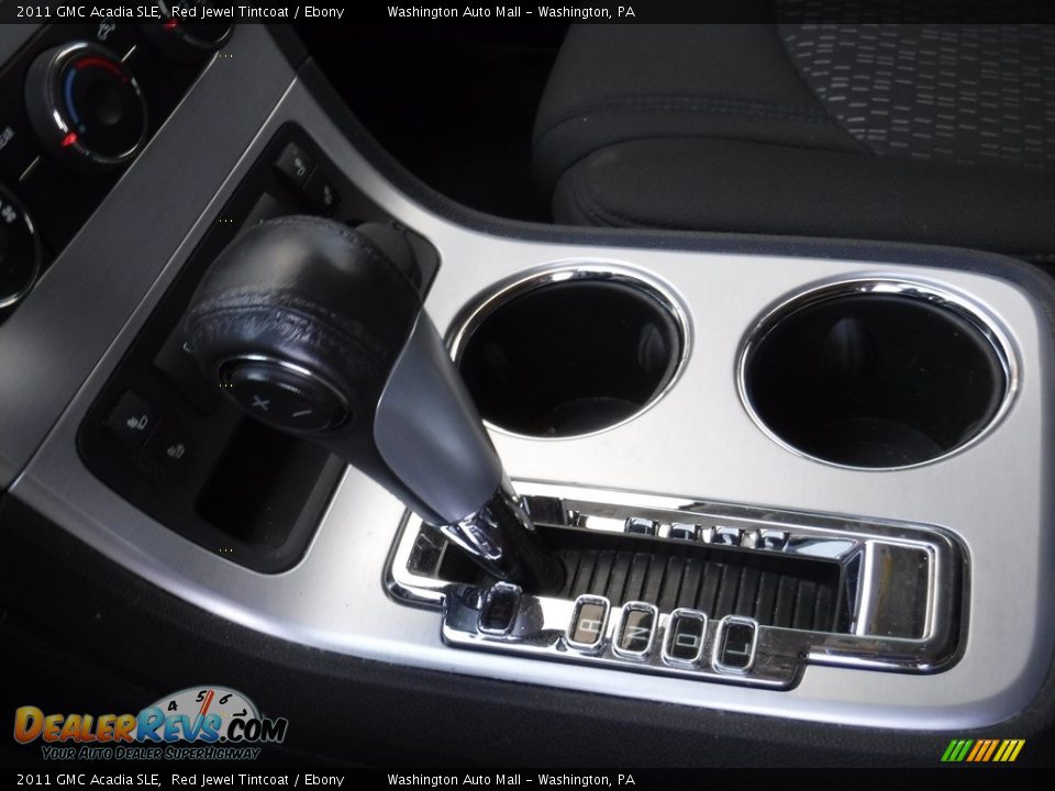 2011 GMC Acadia SLE Red Jewel Tintcoat / Ebony Photo #14