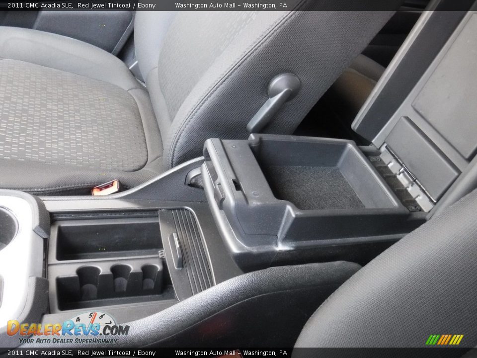 2011 GMC Acadia SLE Red Jewel Tintcoat / Ebony Photo #19