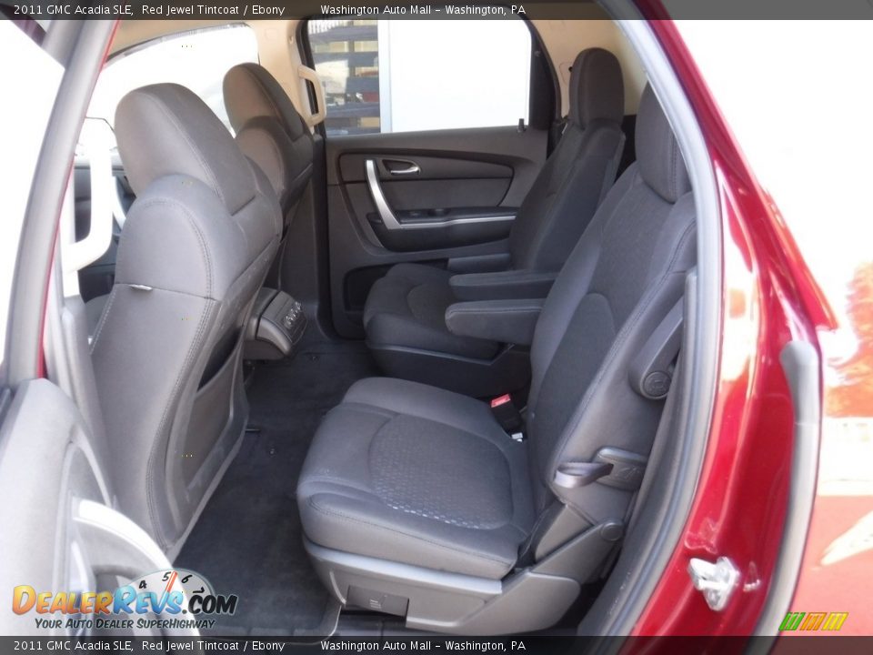 2011 GMC Acadia SLE Red Jewel Tintcoat / Ebony Photo #21