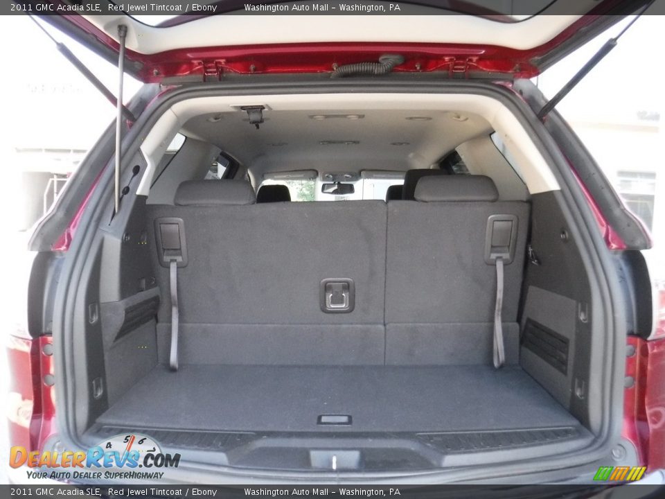2011 GMC Acadia SLE Red Jewel Tintcoat / Ebony Photo #23