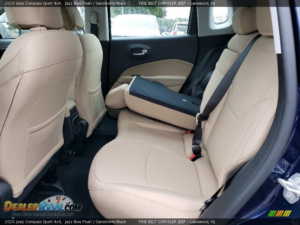 Rear Seat of 2020 Jeep Compass Sport 4x4 Photo #6