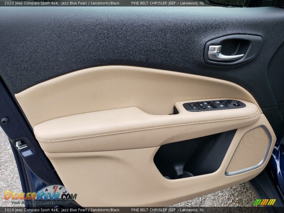 Door Panel of 2020 Jeep Compass Sport 4x4 Photo #8