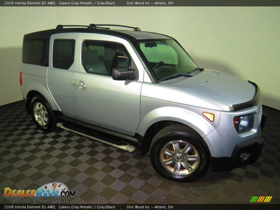 2008 Honda Element EX AWD Galaxy Gray Metallic / Gray/Black Photo #2