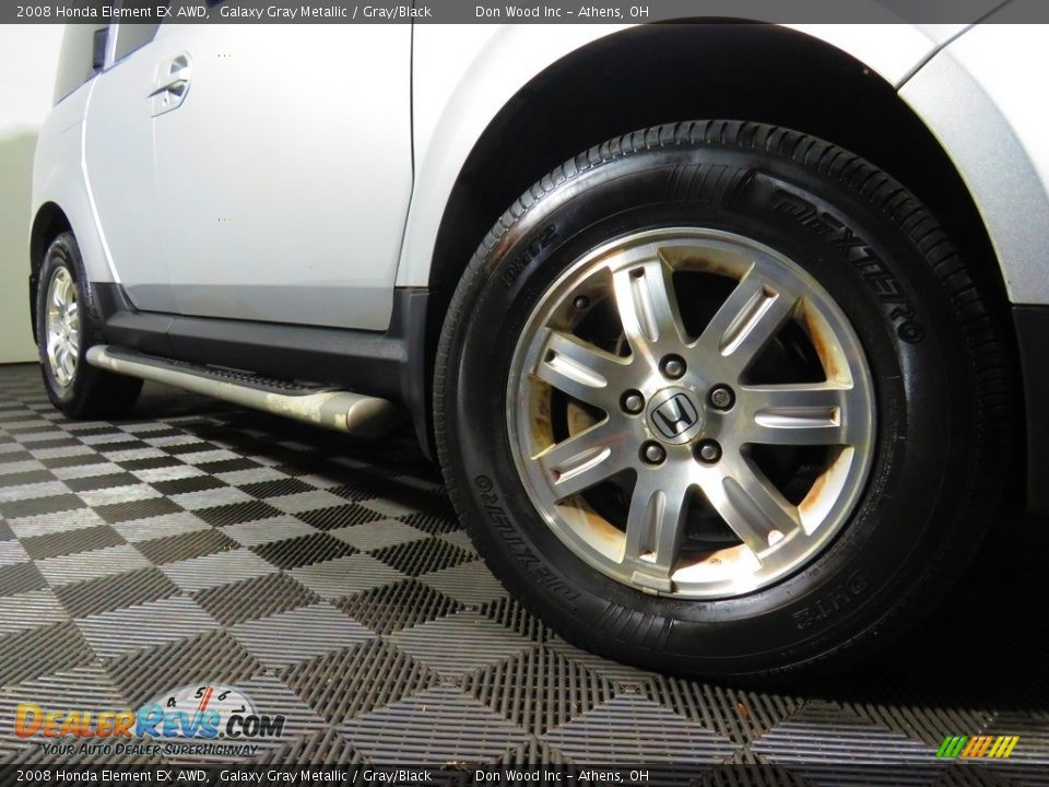 2008 Honda Element EX AWD Galaxy Gray Metallic / Gray/Black Photo #3