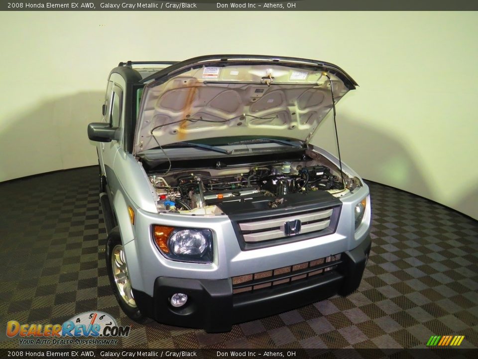2008 Honda Element EX AWD Galaxy Gray Metallic / Gray/Black Photo #5