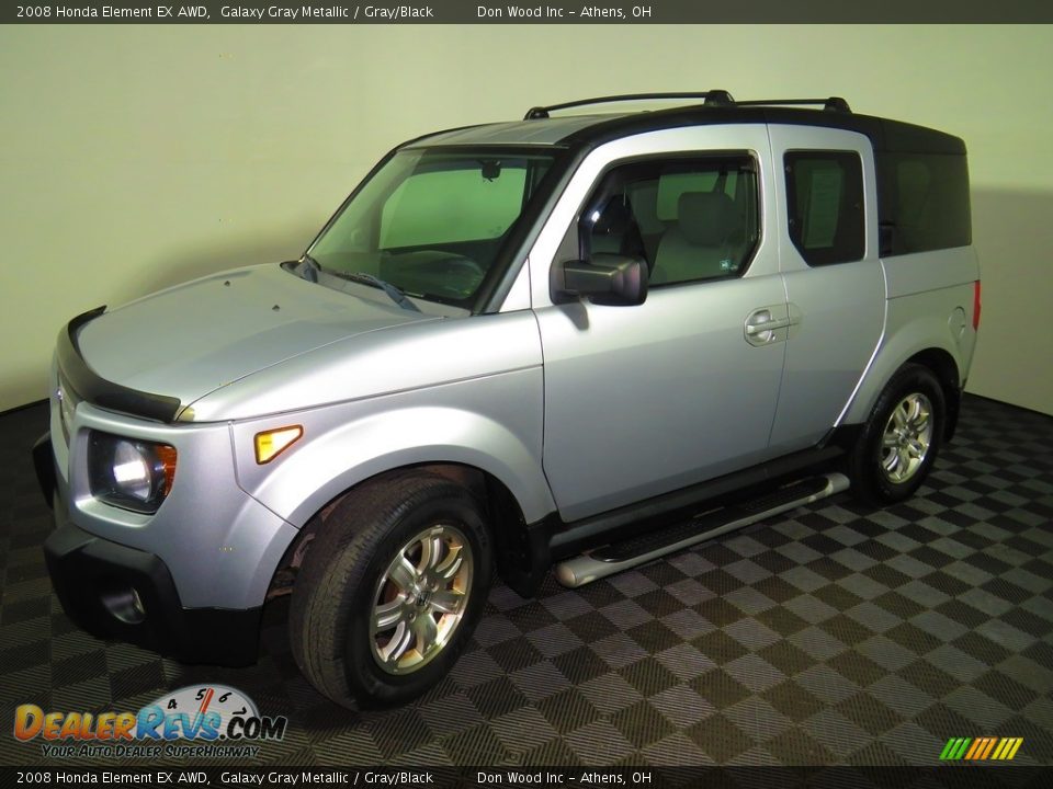 2008 Honda Element EX AWD Galaxy Gray Metallic / Gray/Black Photo #7