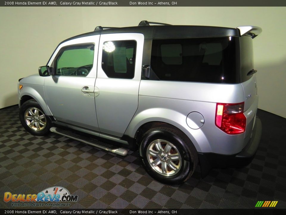 2008 Honda Element EX AWD Galaxy Gray Metallic / Gray/Black Photo #9