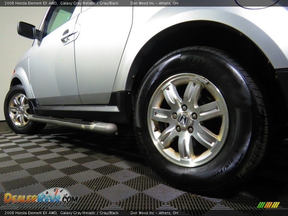 2008 Honda Element EX AWD Galaxy Gray Metallic / Gray/Black Photo #10