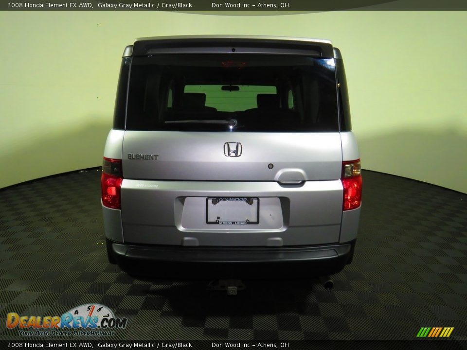 2008 Honda Element EX AWD Galaxy Gray Metallic / Gray/Black Photo #11