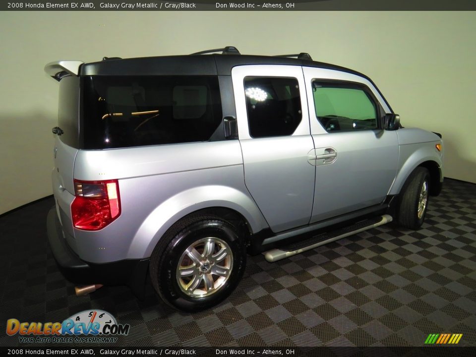 2008 Honda Element EX AWD Galaxy Gray Metallic / Gray/Black Photo #15