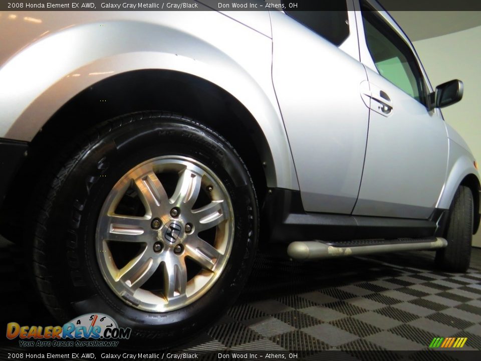 2008 Honda Element EX AWD Galaxy Gray Metallic / Gray/Black Photo #16