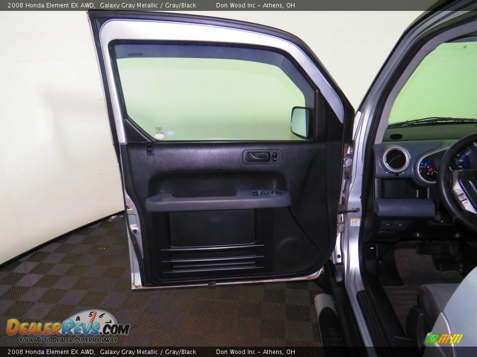 2008 Honda Element EX AWD Galaxy Gray Metallic / Gray/Black Photo #17