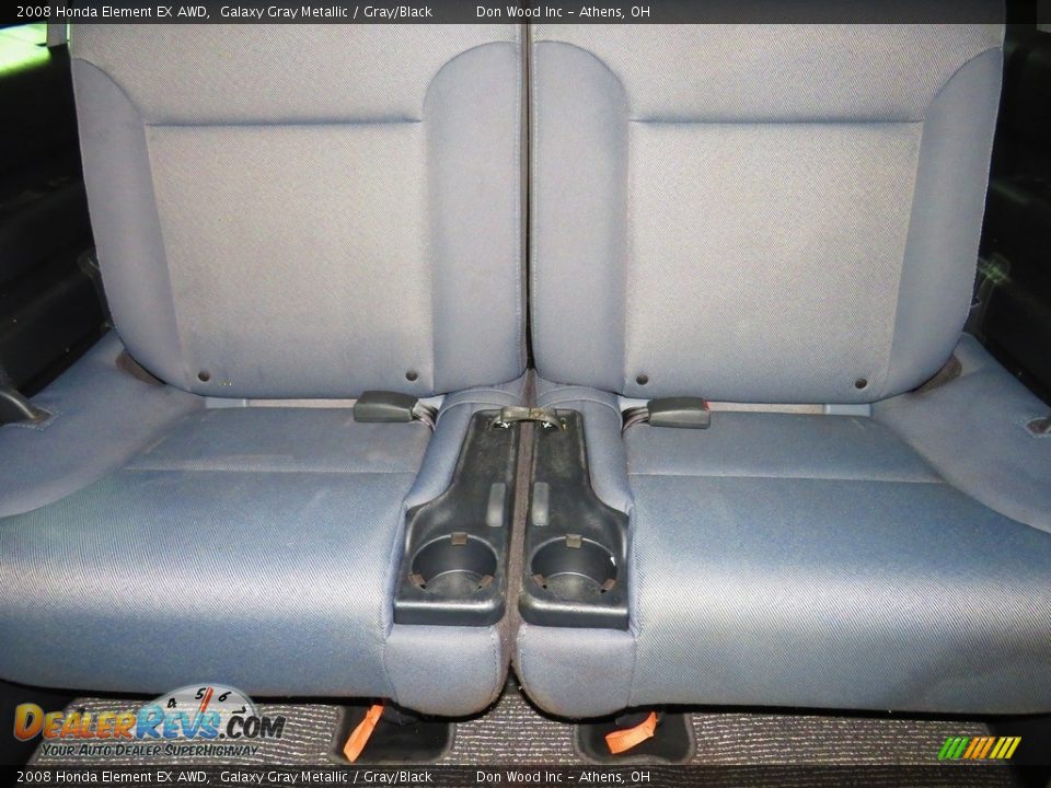 2008 Honda Element EX AWD Galaxy Gray Metallic / Gray/Black Photo #20
