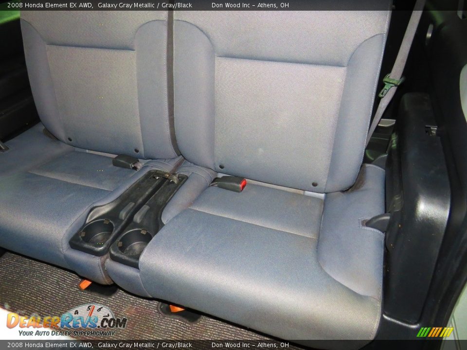 2008 Honda Element EX AWD Galaxy Gray Metallic / Gray/Black Photo #21