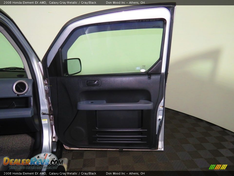 2008 Honda Element EX AWD Galaxy Gray Metallic / Gray/Black Photo #22