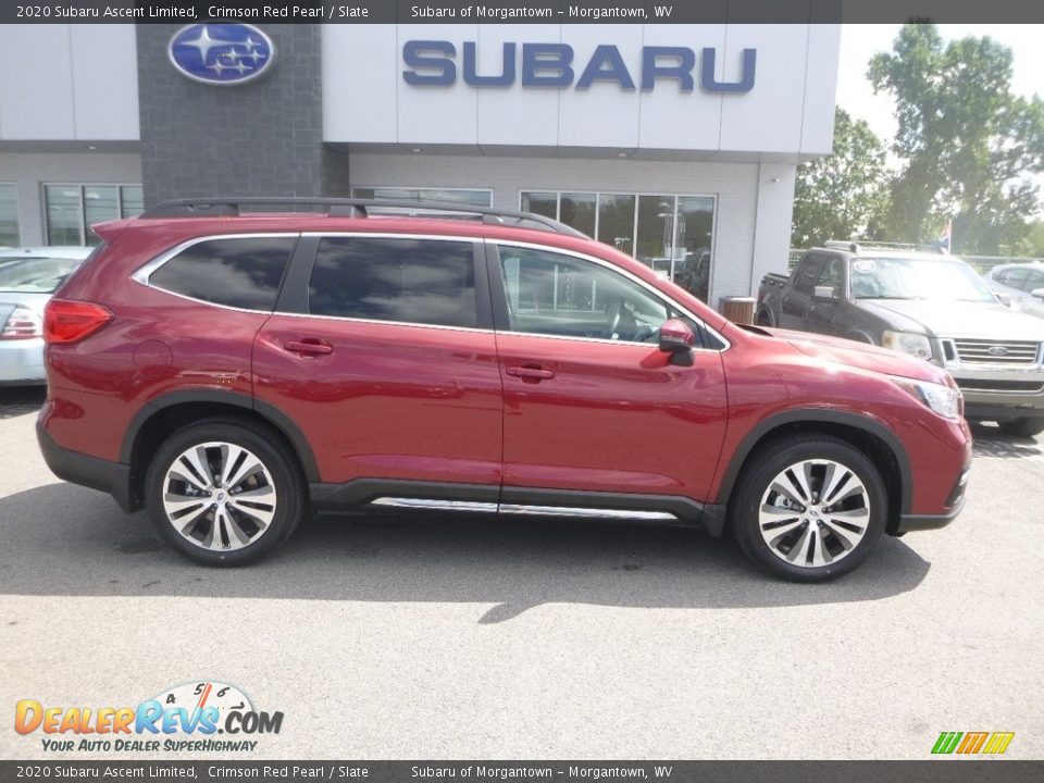 Crimson Red Pearl 2020 Subaru Ascent Limited Photo #3