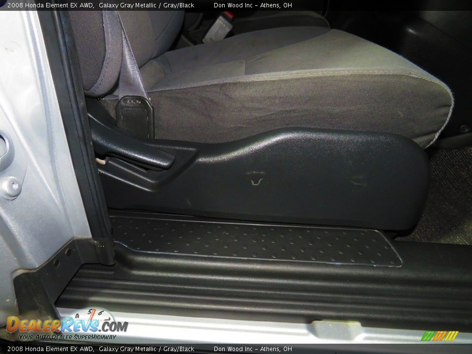 2008 Honda Element EX AWD Galaxy Gray Metallic / Gray/Black Photo #23