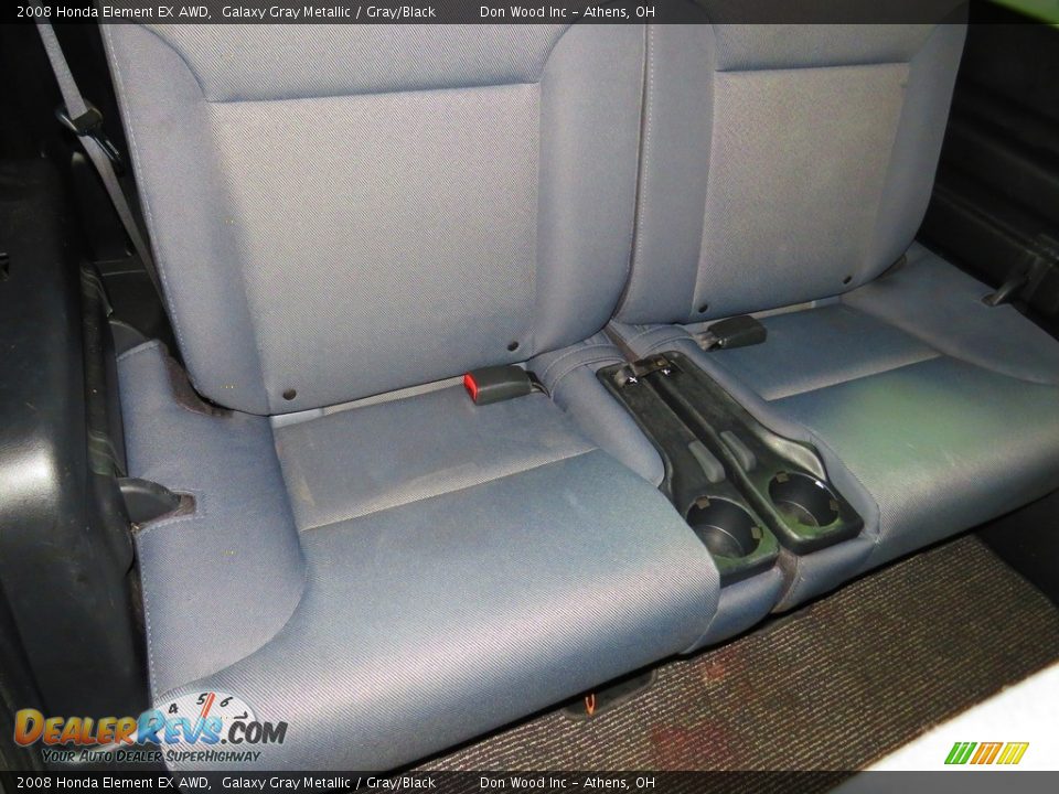 2008 Honda Element EX AWD Galaxy Gray Metallic / Gray/Black Photo #25