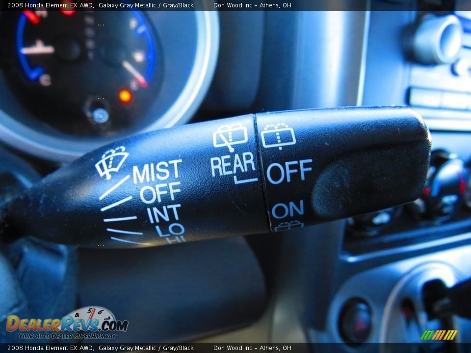 2008 Honda Element EX AWD Galaxy Gray Metallic / Gray/Black Photo #29