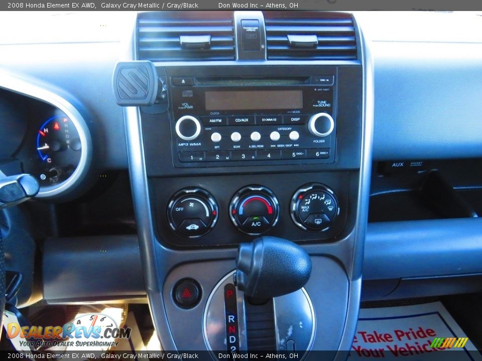 2008 Honda Element EX AWD Galaxy Gray Metallic / Gray/Black Photo #32
