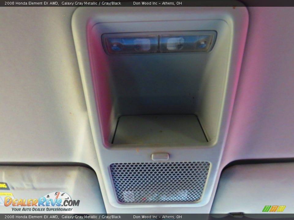 2008 Honda Element EX AWD Galaxy Gray Metallic / Gray/Black Photo #34