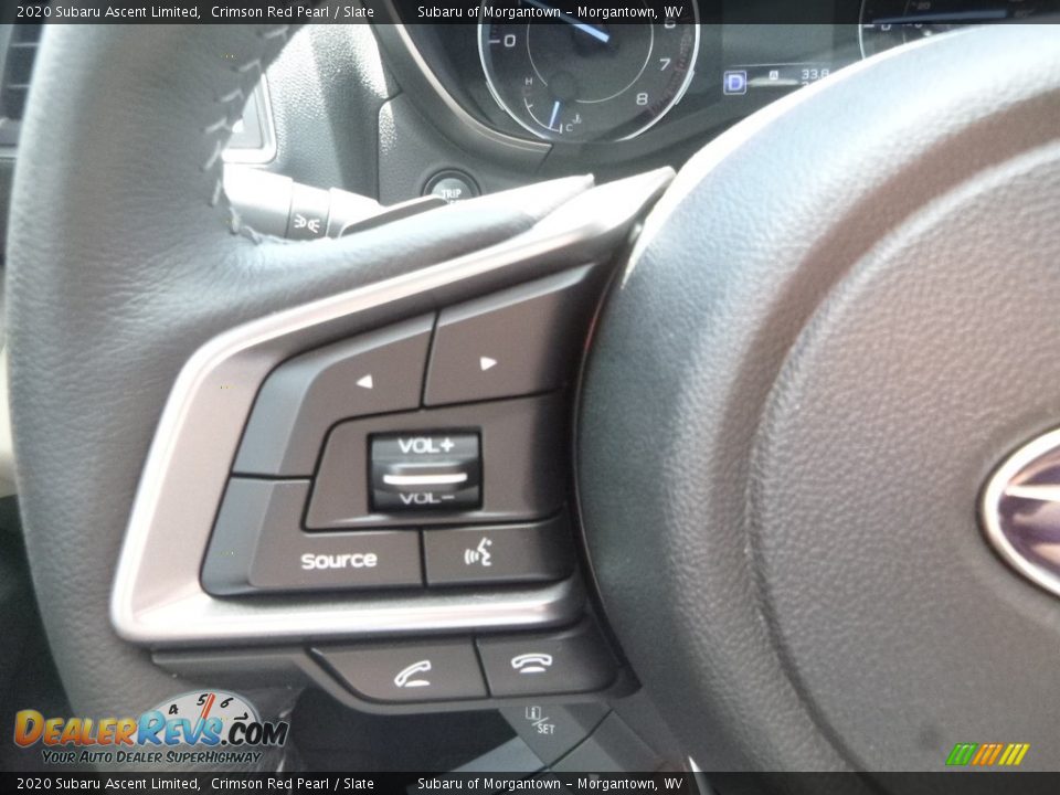 2020 Subaru Ascent Limited Steering Wheel Photo #20