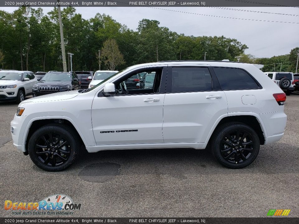 2020 Jeep Grand Cherokee Altitude 4x4 Bright White / Black Photo #3