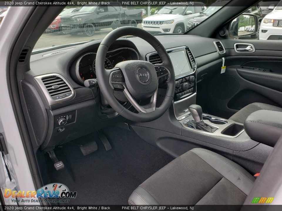 2020 Jeep Grand Cherokee Altitude 4x4 Bright White / Black Photo #7