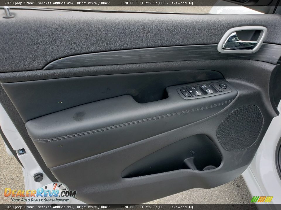 2020 Jeep Grand Cherokee Altitude 4x4 Bright White / Black Photo #8
