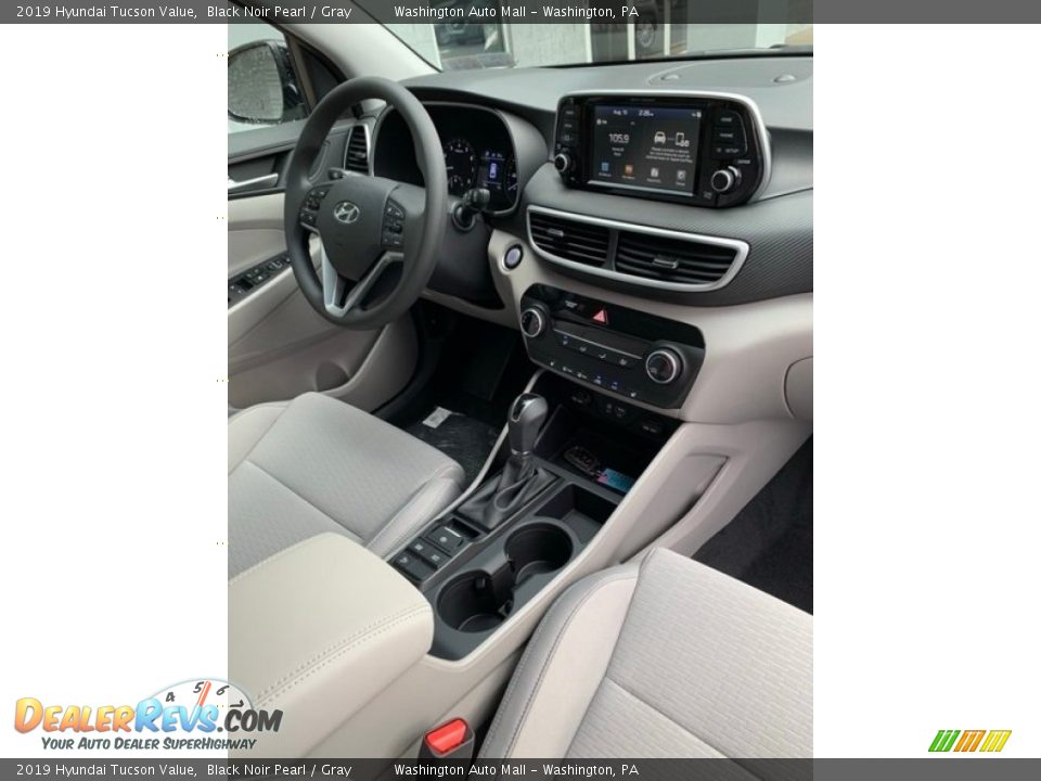 2019 Hyundai Tucson Value Black Noir Pearl / Gray Photo #29