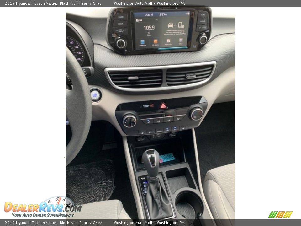2019 Hyundai Tucson Value Black Noir Pearl / Gray Photo #32