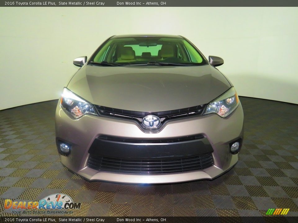 2016 Toyota Corolla LE Plus Slate Metallic / Steel Gray Photo #4