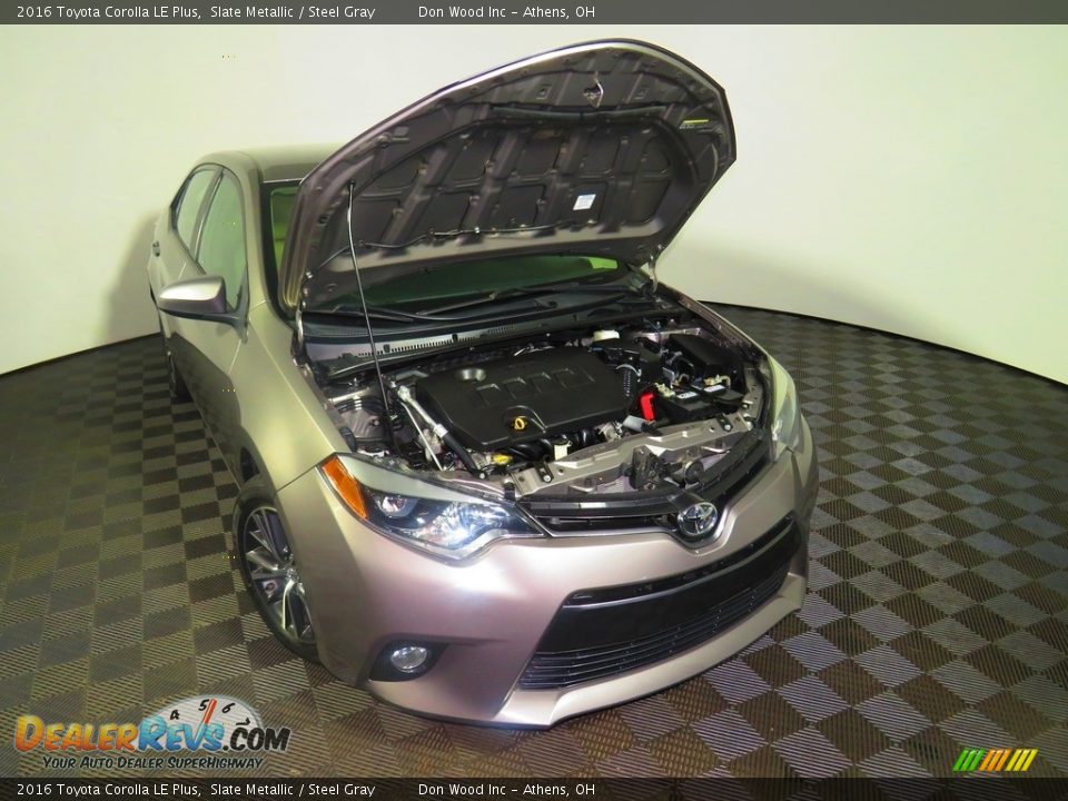 2016 Toyota Corolla LE Plus Slate Metallic / Steel Gray Photo #5