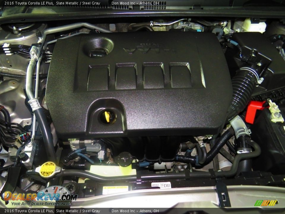 2016 Toyota Corolla LE Plus Slate Metallic / Steel Gray Photo #6