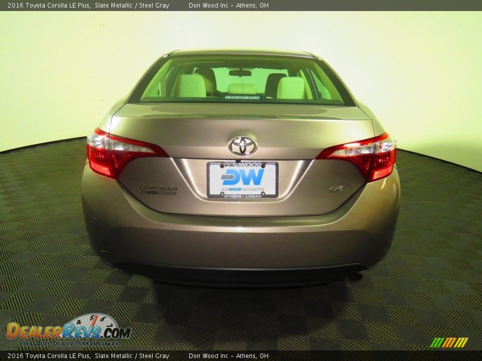 2016 Toyota Corolla LE Plus Slate Metallic / Steel Gray Photo #11