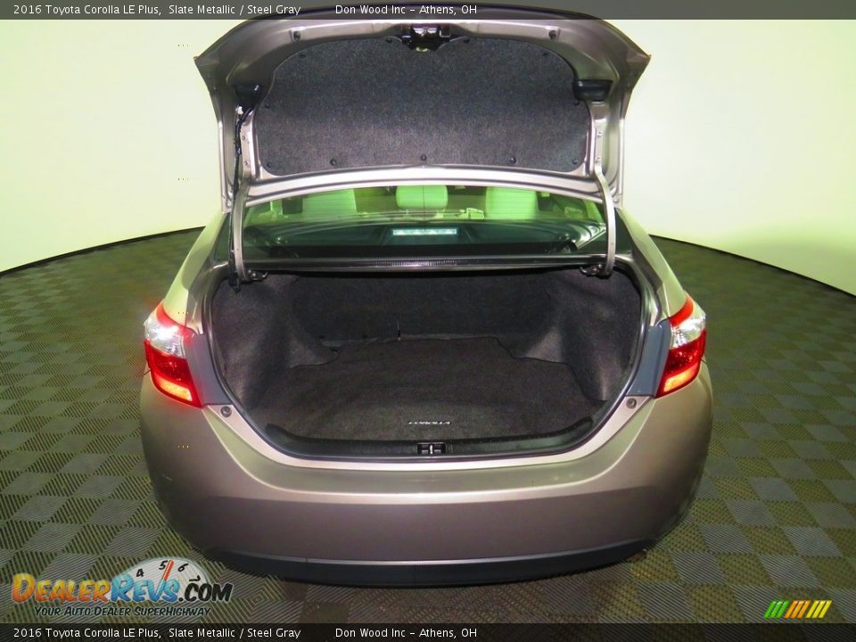 2016 Toyota Corolla LE Plus Slate Metallic / Steel Gray Photo #12