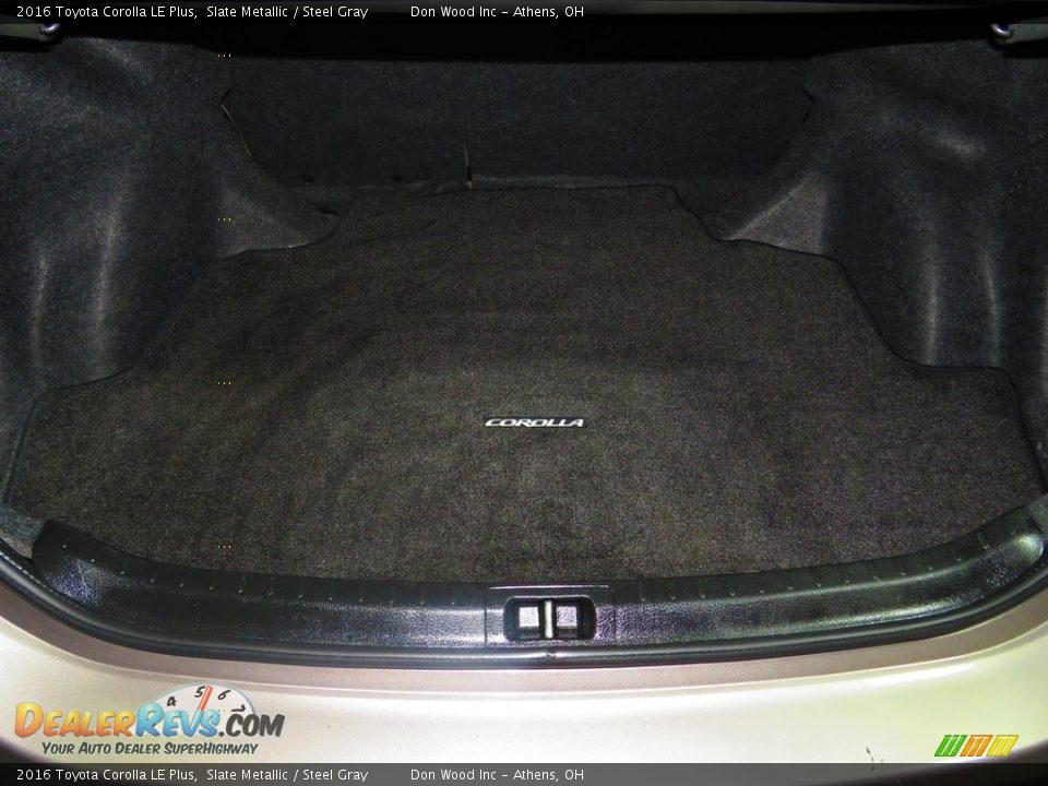 2016 Toyota Corolla LE Plus Slate Metallic / Steel Gray Photo #13