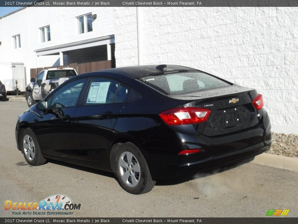 2017 Chevrolet Cruze LS Mosaic Black Metallic / Jet Black Photo #8