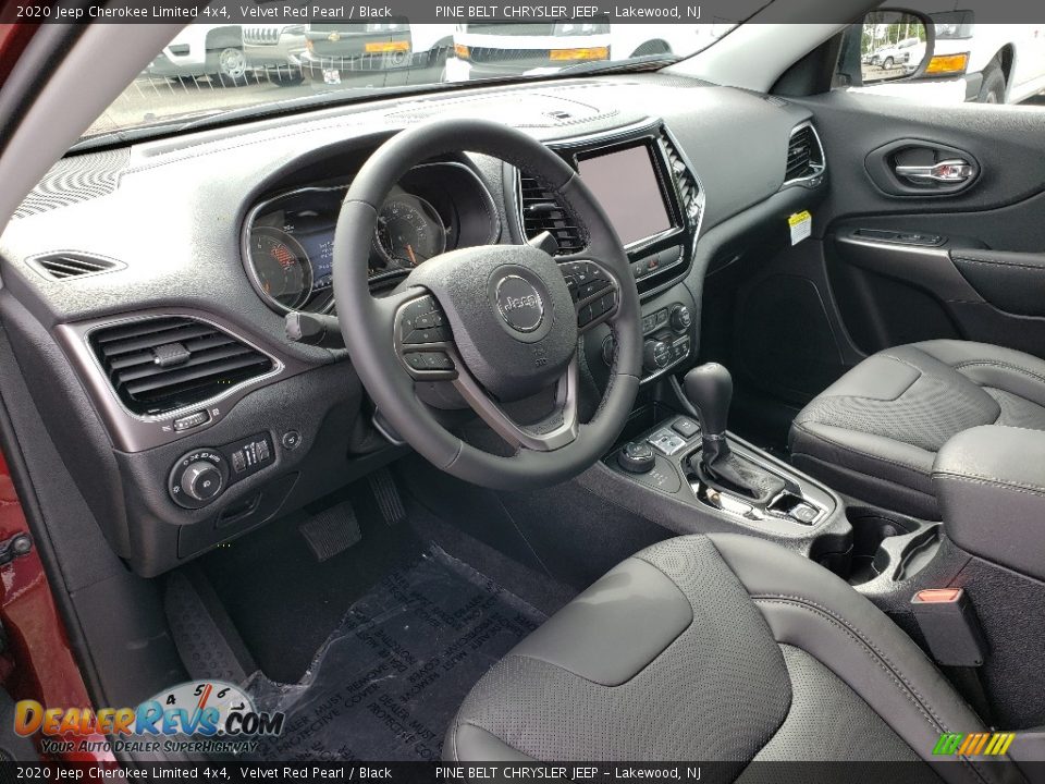 2020 Jeep Cherokee Limited 4x4 Velvet Red Pearl / Black Photo #7