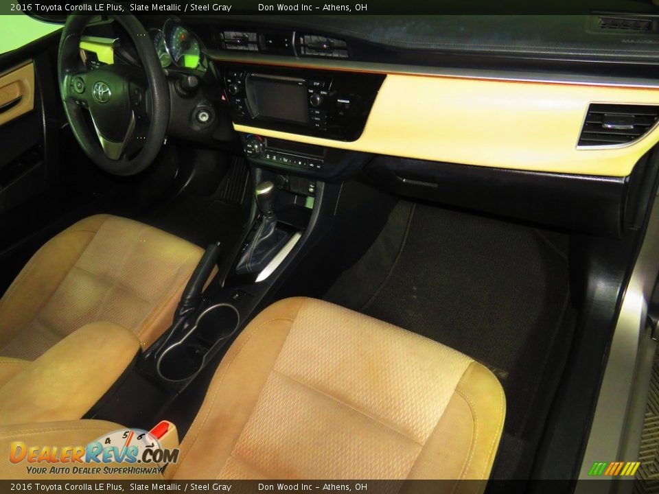 2016 Toyota Corolla LE Plus Slate Metallic / Steel Gray Photo #26