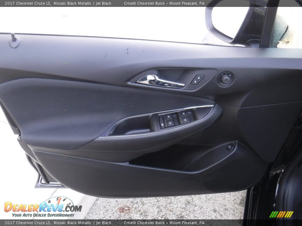 2017 Chevrolet Cruze LS Mosaic Black Metallic / Jet Black Photo #10