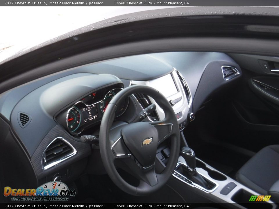 2017 Chevrolet Cruze LS Mosaic Black Metallic / Jet Black Photo #11