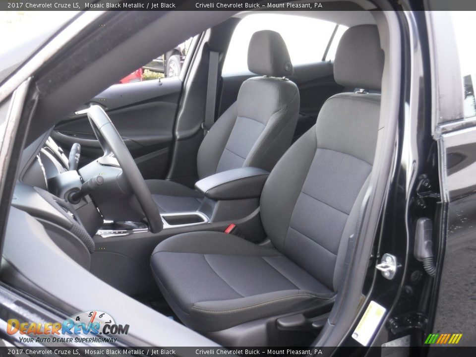 2017 Chevrolet Cruze LS Mosaic Black Metallic / Jet Black Photo #12