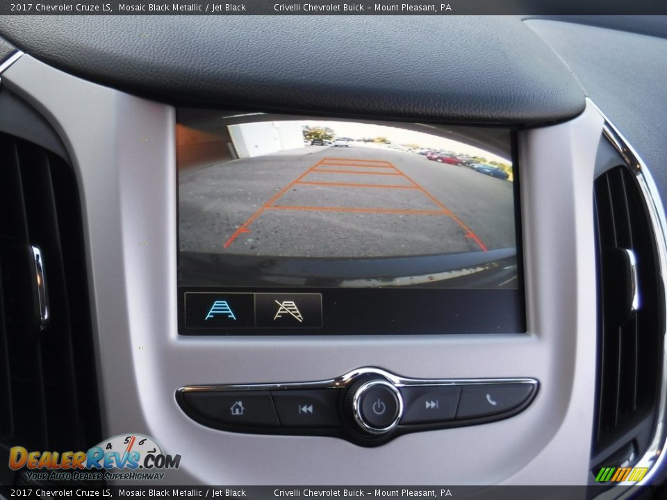 2017 Chevrolet Cruze LS Mosaic Black Metallic / Jet Black Photo #14