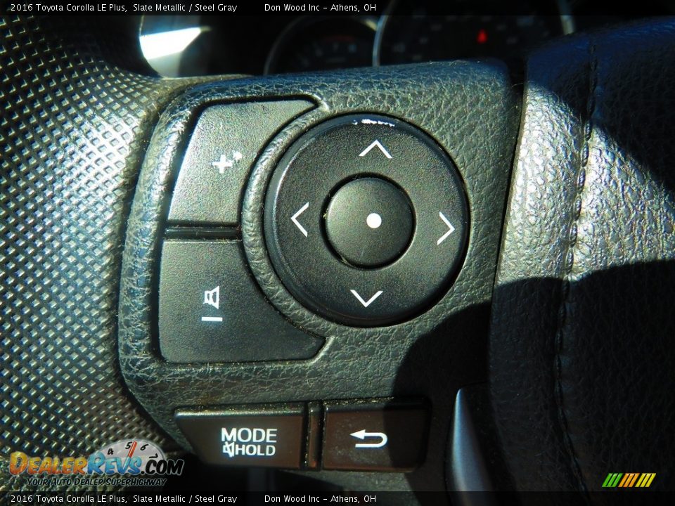 2016 Toyota Corolla LE Plus Slate Metallic / Steel Gray Photo #31